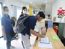 ลงทะเบียนรับเอกสารประกอบการฝึกอบรม