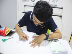 ทดสอบความรู้ก่อน และหลังการฝึกอบรม		