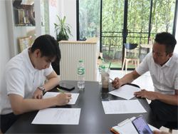 ทดสอบความรู้ก่อน และหลังการฝึกอบรม