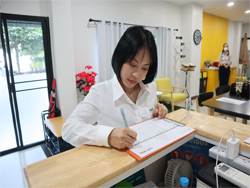 ลงทะเบียนรับเอกสารประกอบการฝึกอบรม