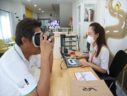 ตรวจประเมินการมองเห็นในภาวะแสงสลัว