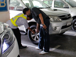 ตรวจสอบ และเตรียมความพร้อมของยานพาหนะก่อนการเดินทาง