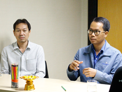 ผู้เข้ารับการฝึกอบรมร่วมแชร์ประสบการณ์การเกิดอุบัติเหตุ