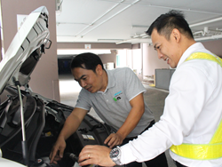 ปฏิบัติการตรวจสอบ และบำรุงรักษายานพาหนะเบื้องต้น Pre-Trip Inspection and Basic Maintenance
