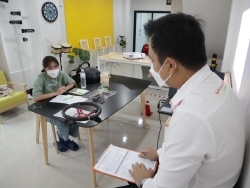 สรุปผลการฝึกพร้อมให้คำแนะนำเพิ่มเติม		