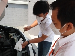 การตรวจสอบ และเตรียมความพร้อมของยานพาหนะ		