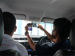 การตรวจสอบความปลอดภัยภายในห้องโดยสารก่อนการเดินทาง