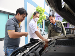 การตรวจสอบและเตรียมความพร้อมของยานพาหนะก่อนการเดินทาง