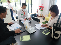 สรุปผลการตรวจประเมินพร้อมให้คำแนะนำรายบุคคล