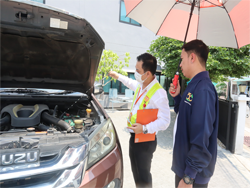 การตรวจสอบและเตรียมความพร้อมของยานพาหนะ