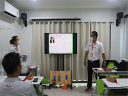 กล่าวต้อนรับพร้อมแนะนำวิทยากร และกิจกรรมฝึกอบรม