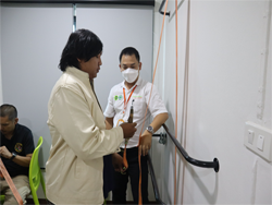 ความปลอดภัยในการผูกรัดสินค้าด้วยสายรัด
