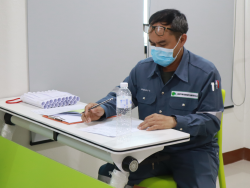 ทดสอบความรู้ก่อน และหลังการฝึกอบรม
