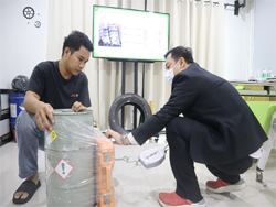 การผูกรัดวัสดุด้วยพลาสติกยืด และความสามารถในการรับแรง