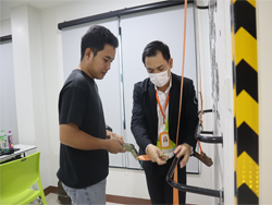 ความปลอดภัยในการผูกรัดสินค้าด้วยสายรัด