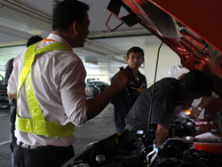 การตรวจสอบ และบำรุงรักษารถยนต์เบื้องต้น ภาคปฏิบัติ