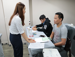 ลงทะเบียนทดสอบความรู้ก่อนการฝึกอบรม