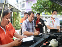การตรวจสอบและบำรุงรักษารถยนต์ก่อนการเดินทาง