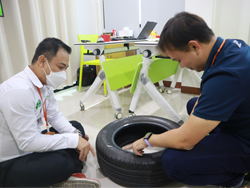 การตรวจสอบสภาพยาง และระบบรองรับน้ำหนักรถยนต์เบื้องต้น