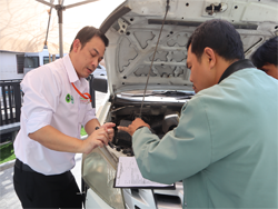 การตรวจสอบและเตรียมความพร้อมของยานพาหนะประจำวัน