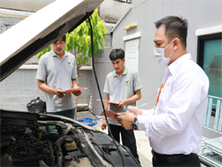 การตรวจสอบและเตรียมความพร้อมของยานพาหนะประจำวัน