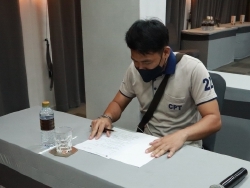 ทดสอบความรู้ก่อน และหลังการฝึกอบ