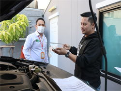 การตรวจสอบและเตรียมความพร้อมของยานพาหนะ