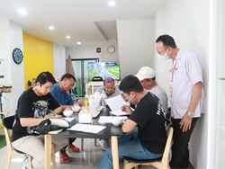 ทดสอบความรู้ก่อน และหลังการฝึกอบรม
