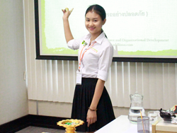 กล่าวต้อนรับพร้อมแนะนำกิจกรรมฝึกอบรม