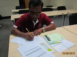 ลงทะเบียนทำข้อสอบ