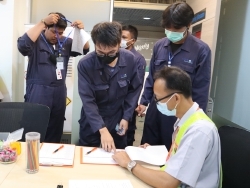 ลงทะเบียนรับเอกสารประกอบการฝึกอบรม