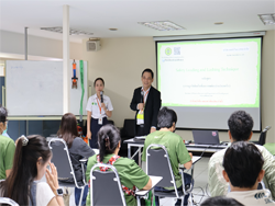 กล่าวต้อนรับพร้อมแนะนำวิทยากร และกิจกรรมฝึกอบรม