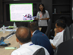 กล่าวต้อนรับพร้อมแนะนำกิจกรรมฝึกอบรม