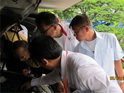 การตรวจสอบและบำรุงรักษารถยนต์ภาคปฏิบัติ