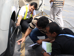 การตรวจสอบและเตรียมความพร้อมของยางรถยนต์