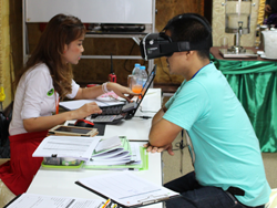 การตรวจสอบ และประเมินการมองเห็นในภาวะแสงสลัว