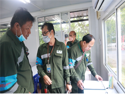 ลงทะเบียนรับเอกสารประกอบการฝึกอบรม