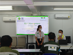กล่าวต้อนรับพร้อมแนะนำวิทยากรและกิจกรรมฝึกอบรม