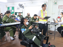 ฝึกและทดสอบปฏิกิริยาการตอบสนองในสถานการณ์ฉุกเฉิน