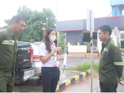 ครูฝึกสรุปผลการตรวจประเมินพร้อมให้คำแนะนำเพิ่มเติม