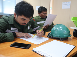 ทดสอบความรู้ก่อน และหลังการฝึกอบรม