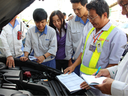 การตรวจสอบและบำรุงรักษารถยนต์เบื้องต้น