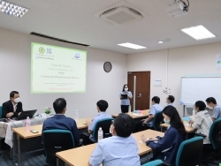กล่าวต้อนรับพร้อมแนะนำวิทยากร และกิจกรรมฝึกอบรม
