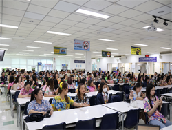 ลงทะเบียนรับเอกสารประกอบการฝึกอบรม