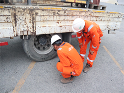 ตรวจประเมินความสามารถในการบรรทุกน้ำหนักของยานพาหนะ