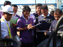 การตรวจสอบ และเตรียมความพร้อมของรถบรรทุก และรถขนส่งวัตถุอันตรายอย่างปลอดภัย