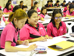 ทดสอบความรู้ก่อน และหลังการฝึกอบรม