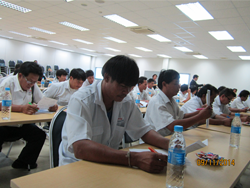ทดสอบความรู้ก่อนเริ่มกิจกรรมฝึกอบรม