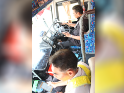 ฝึก และประเมินทักษะการขับรถบัส และรถโดยสารเชิงป้องกันอุบัติเหตุ Defensive Driving Evaluate for Bus and Coach Driver