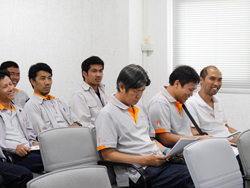 ทดสอบความรู้ก่อน และหลังการฝึกอบรม